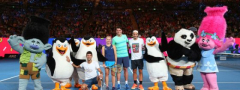 Dečiji Dan tenisa: Nole u društvu pingvina i trolova (Video)