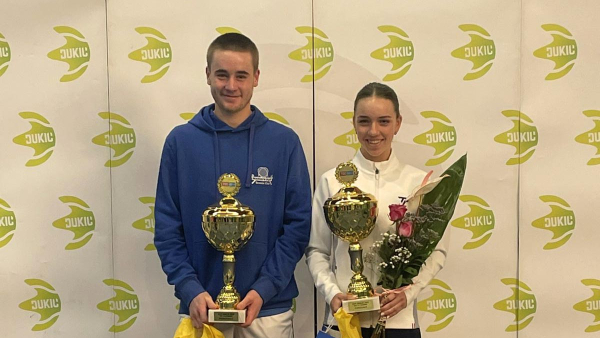 U16: Ena Ilić i Luka Ćeramilac najbolji u Srbiji