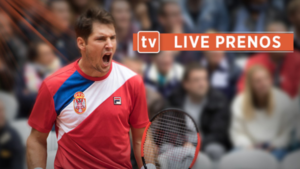Lajović – Berankis live prenos (oko 15:20h)